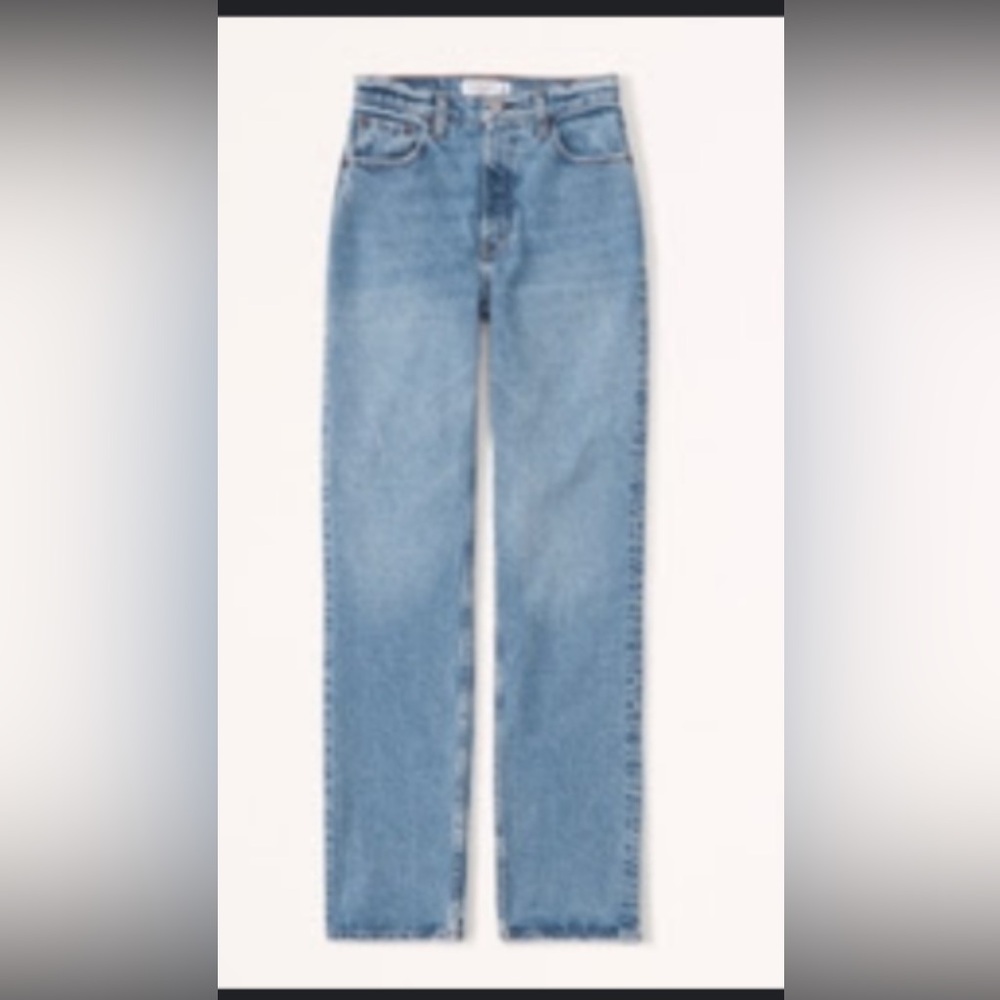 Abercrombie Ultra High Rise 90’s Straight